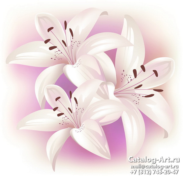 Pink lilies 24
